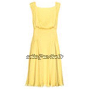 Worn 1x $1,980 Moschino BRA FRIENDLY sleeveless silk dress lined size IT 42 US 6